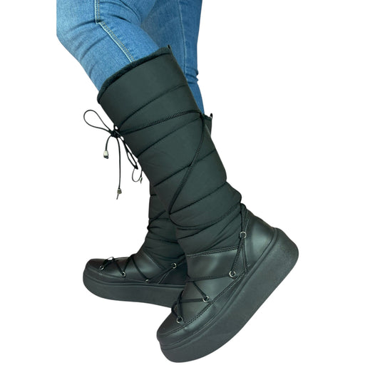 ALASKA BASE CUERO NEGRO