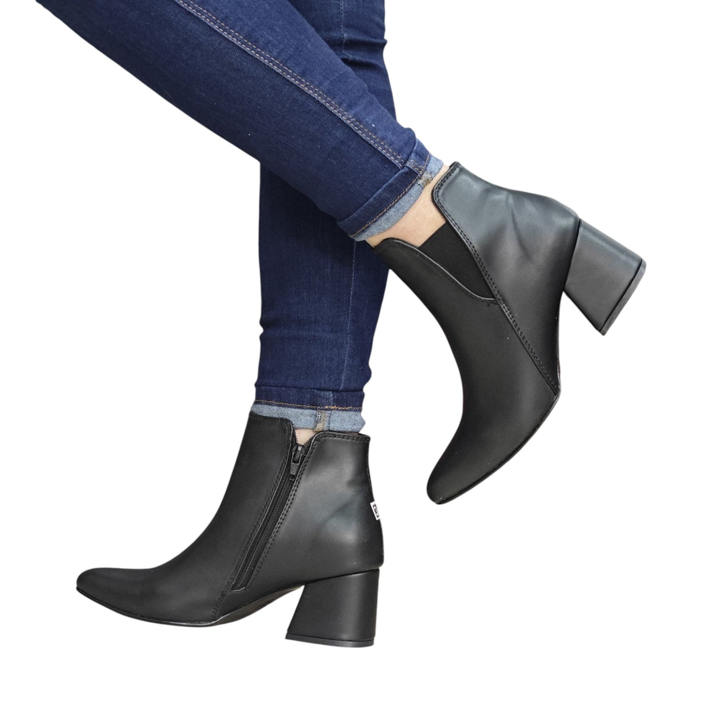 CHELSEA BASE CUERO NEGRO
