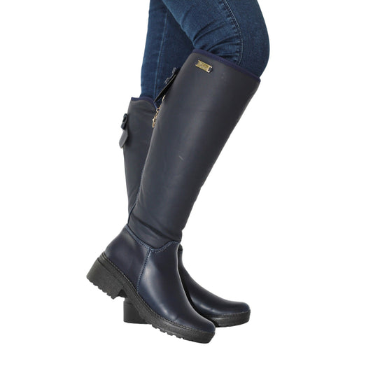 GLACIAR BASE CUERO AZUL