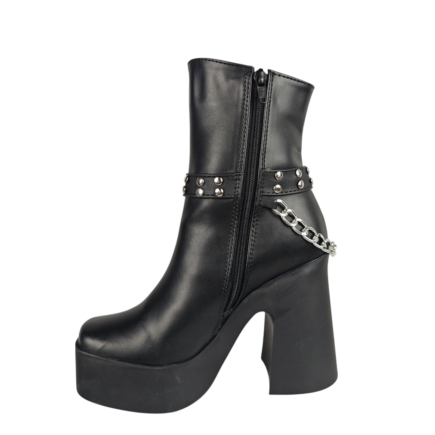KAROL ARO BASE CUERO NEGRO