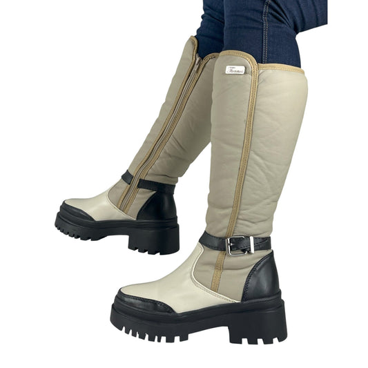 VIENA BASE CUERO BEIGE