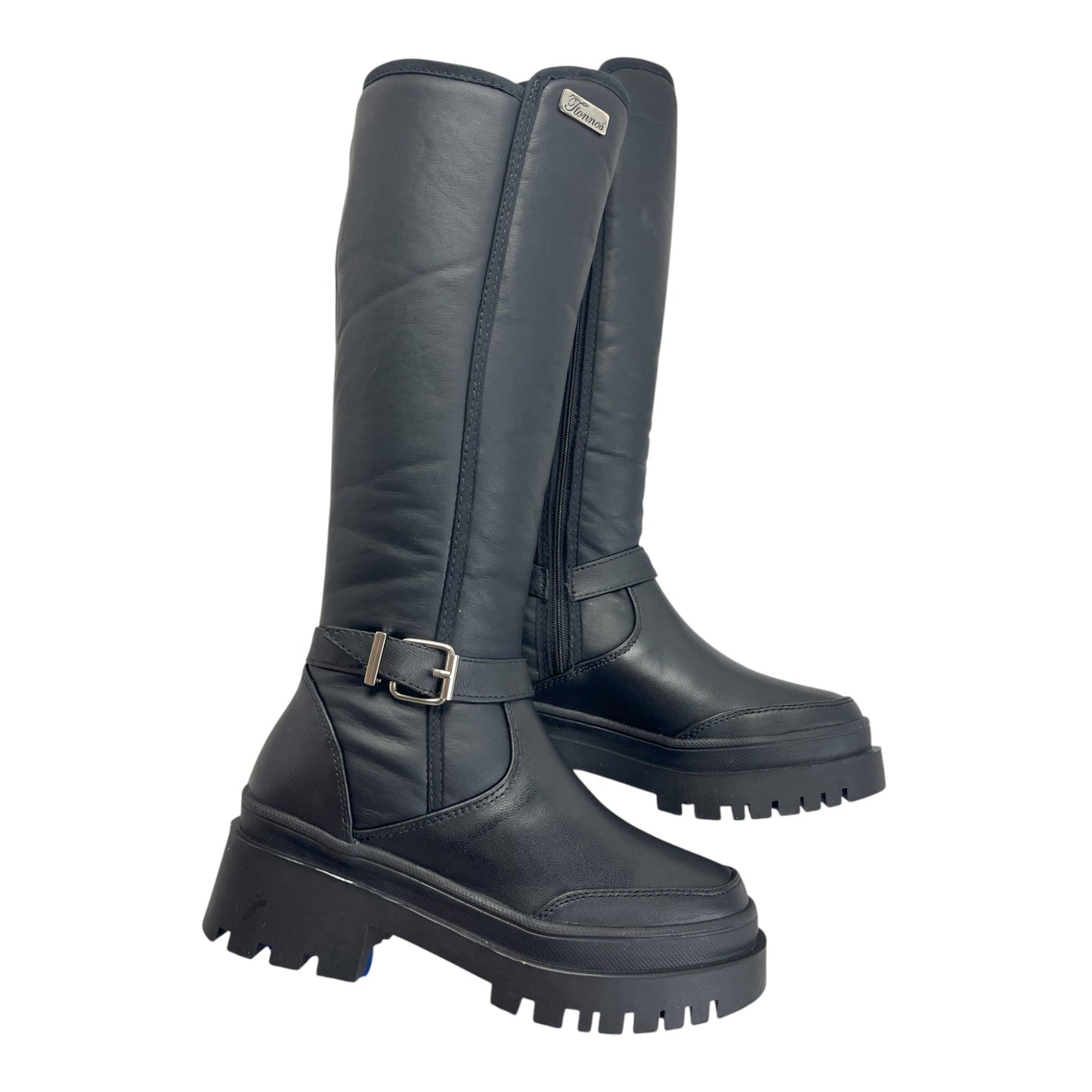 VIENA BASE CUERO NEGRO