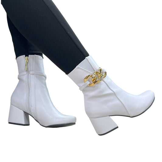 SHERY CADENA BASE CUERO BLANCO