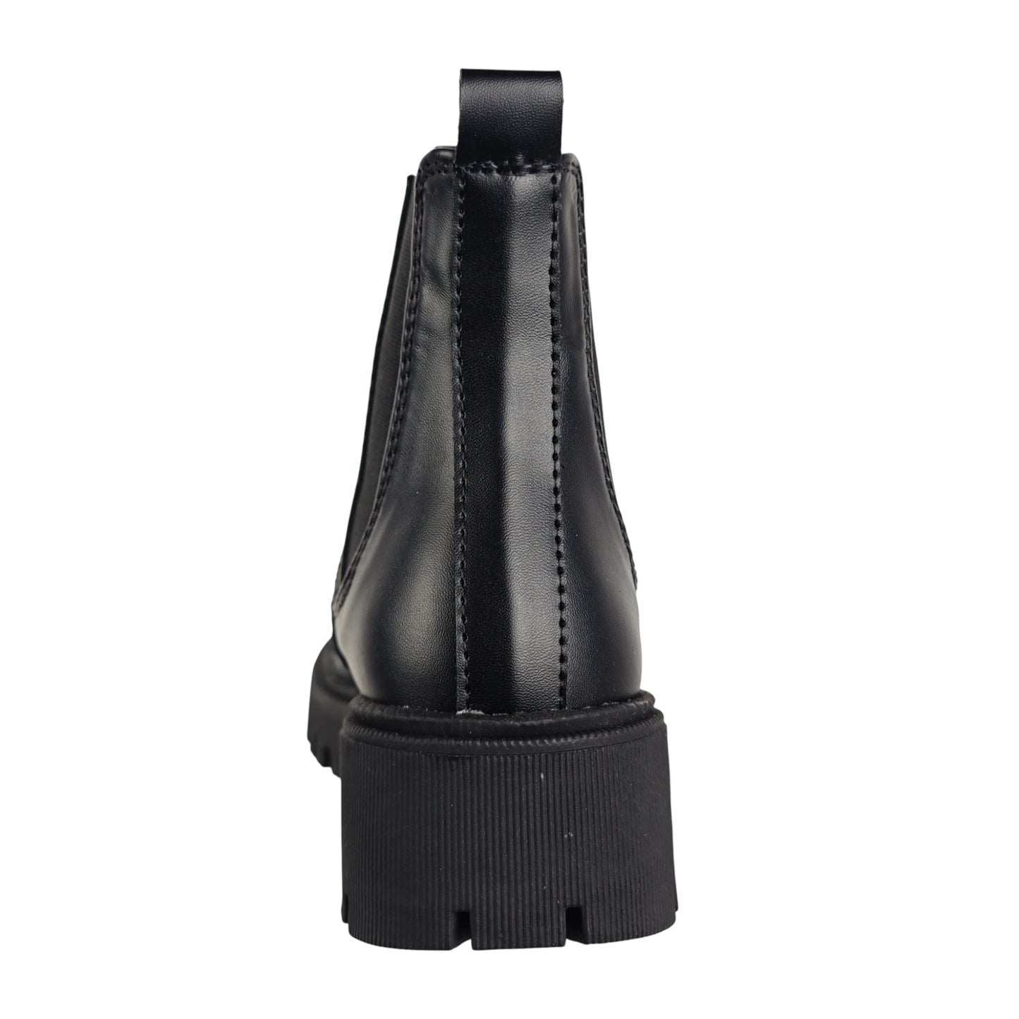 BOTIN ALEJA BASE CUERO NEGRO PLANO