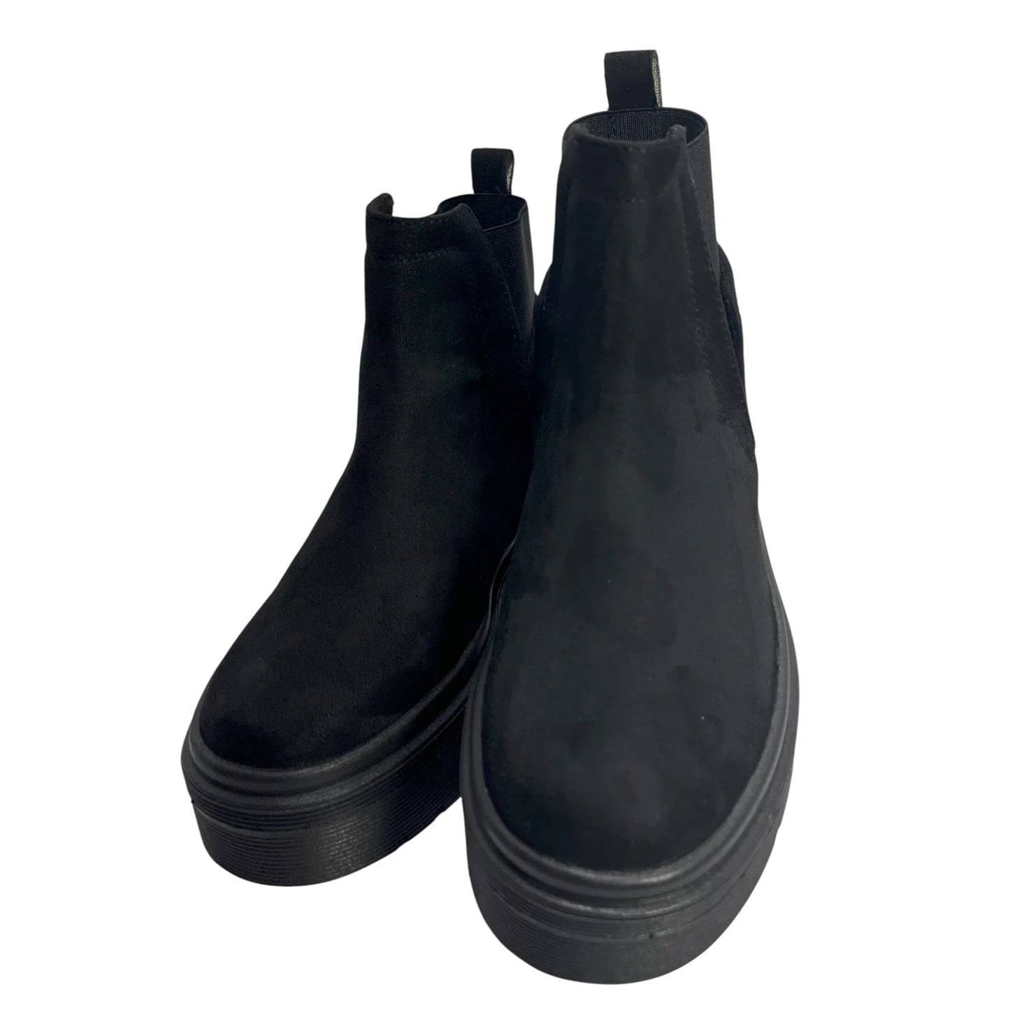 BOTIN PLANO BOSTON NEGRO SUELA 4.0 CM