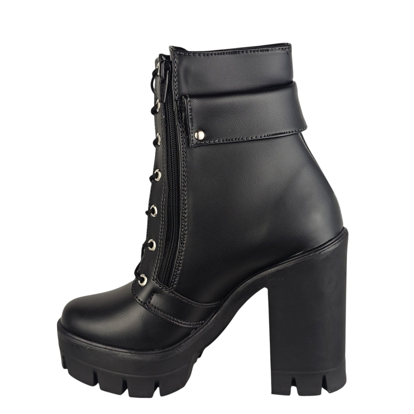 DANNA BASE CUERO NEGRO