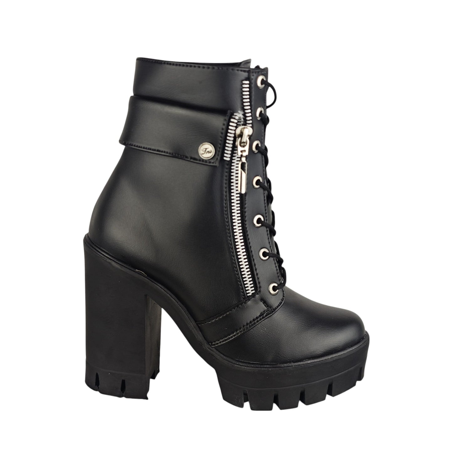 DANNA BASE CUERO NEGRO