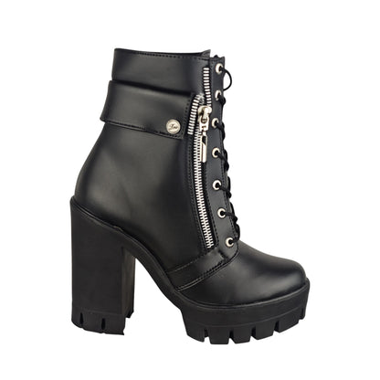 DANNA BASE CUERO NEGRO