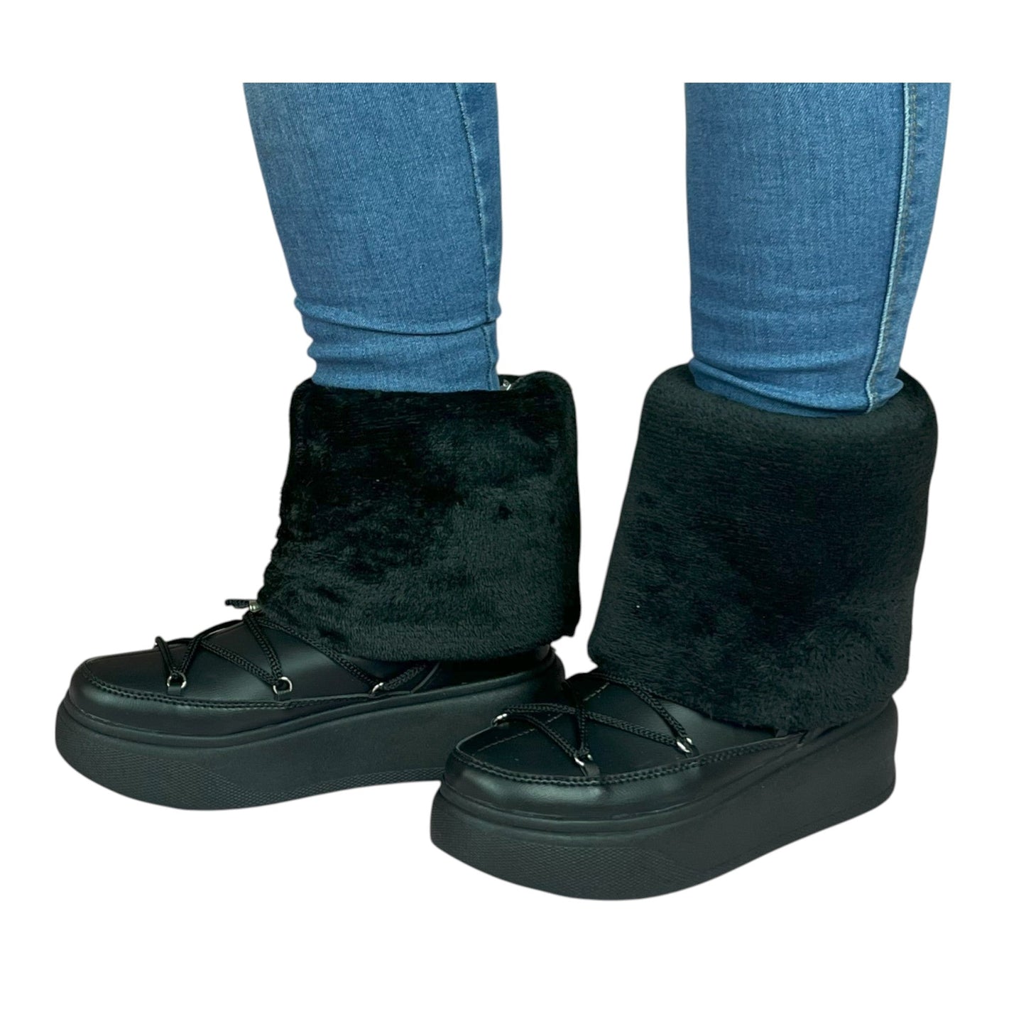 ALASKA BASE CUERO NEGRO