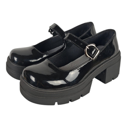 Zapato plano Negro charol Mafalda