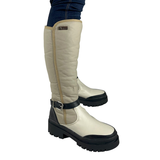 VIENA BASE CUERO BEIGE
