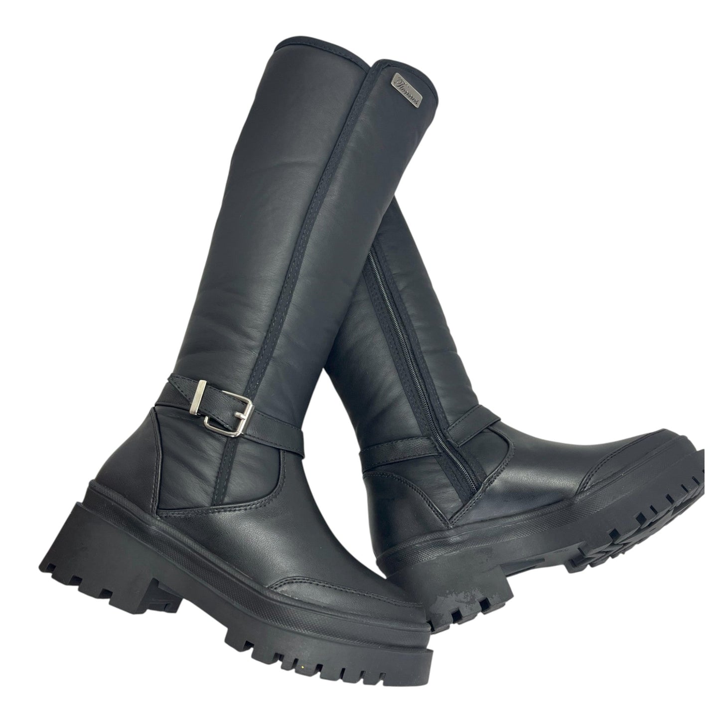 VIENA BASE CUERO NEGRO