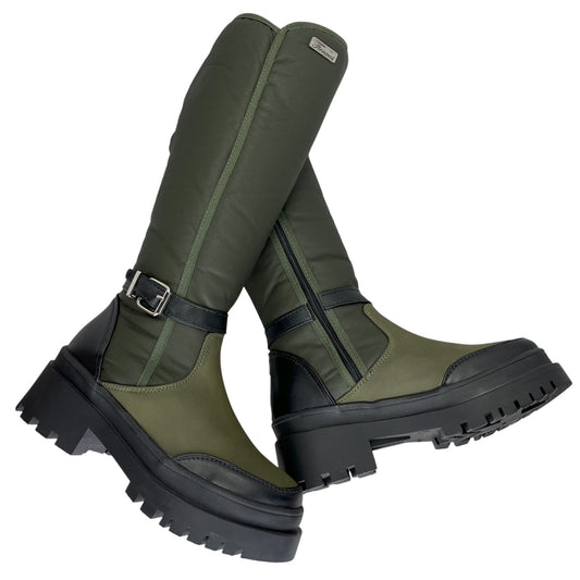 VIENA BASE CUERO VERDE