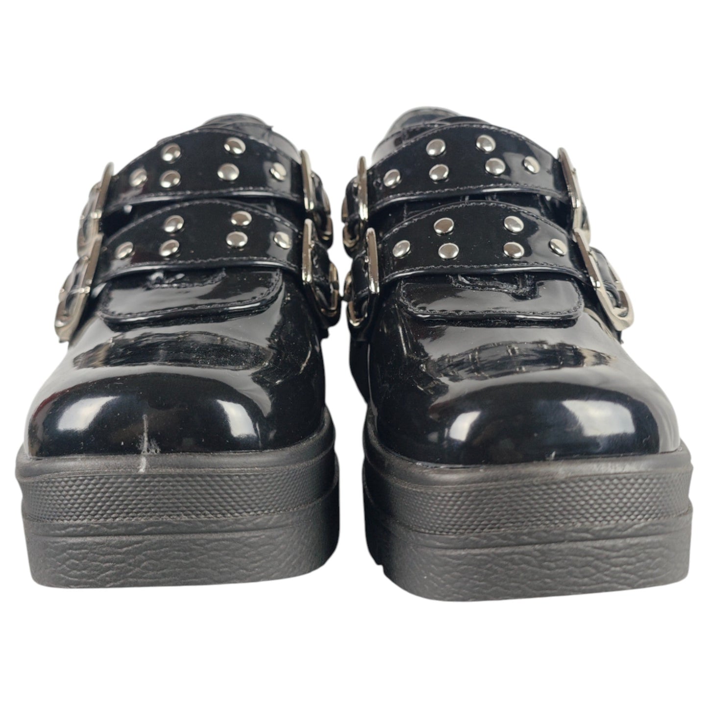 Zapato plataforma Negro charol Yuly