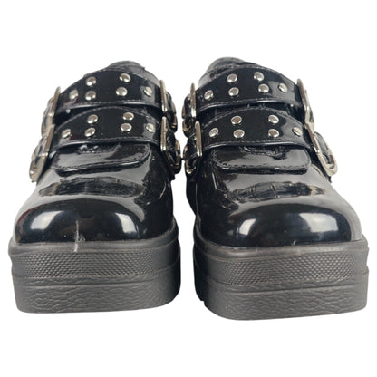 Zapato plataforma Negro charol Yuly