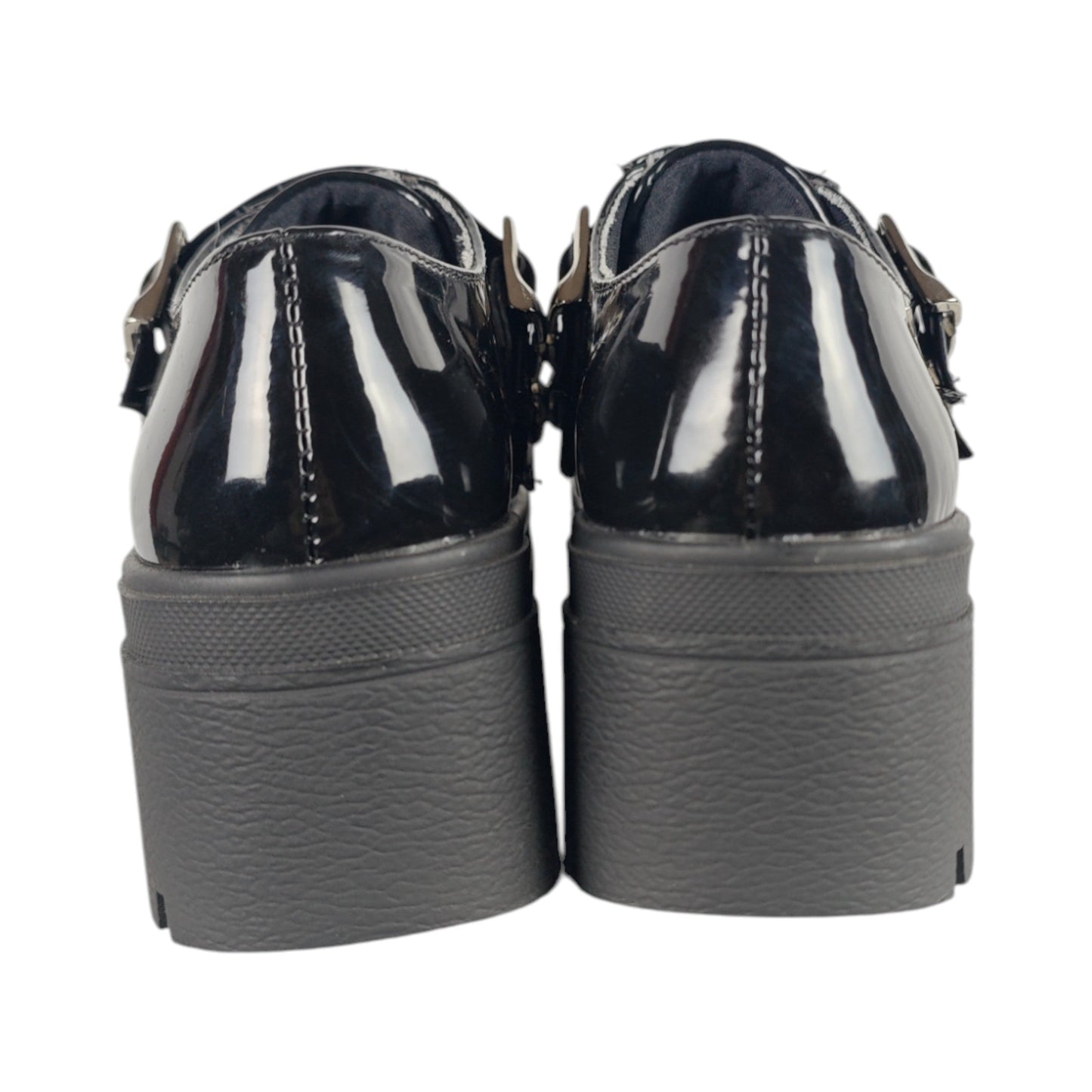 Zapato plataforma Negro charol Yuly