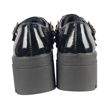 Zapato plataforma Negro charol Yuly