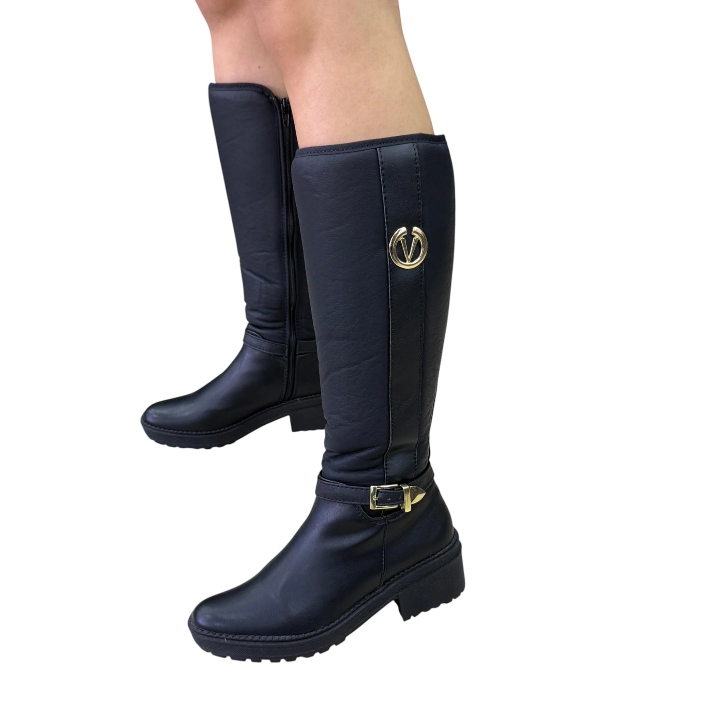 GLACIAR 2 BASE CUERO NEGRO