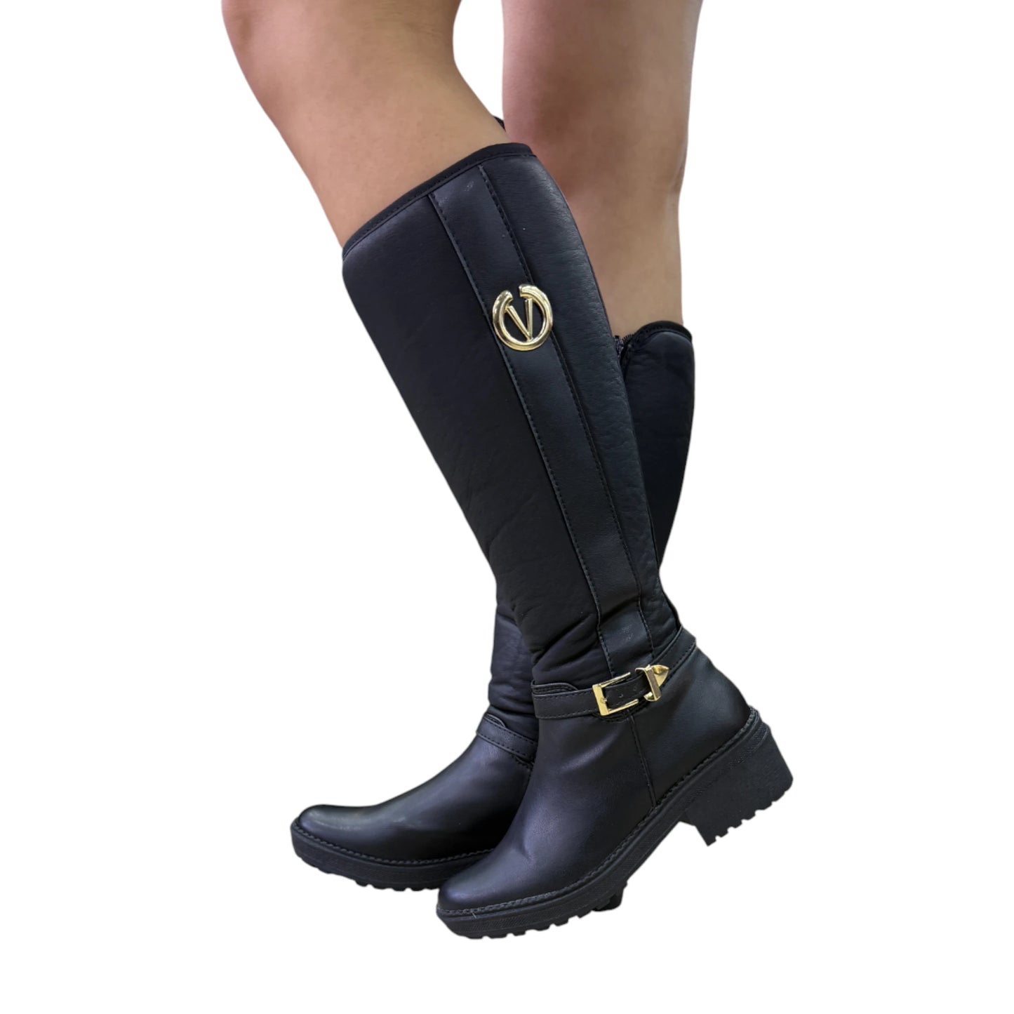 GLACIAR 2 BASE CUERO NEGRO