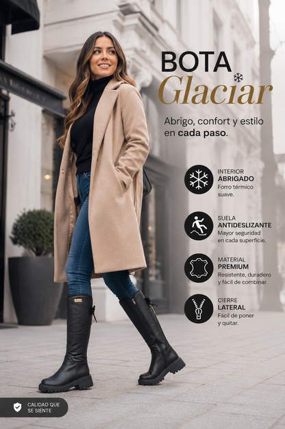 GLACIAR BASE CUERO NEGRO
