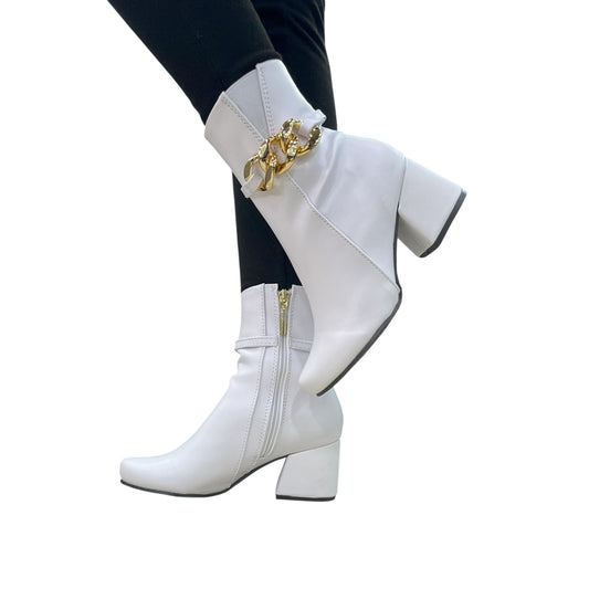 SHERY CADENA BASE CUERO BLANCO